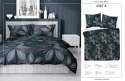 Pościel bawełniana 180x200 granatowa niebieska liście 4567 A Bawełna 16 Pościel bawełniana 180x200 granatowa niebieska liście 4567 A Bawełna 16