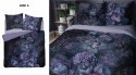 Pościel bawełniana 220x200 fioletowa kwiaty 4860 A Holland 73 Pościel bawełniana 220x200 fioletowa kwiaty 4860 A Holland 73