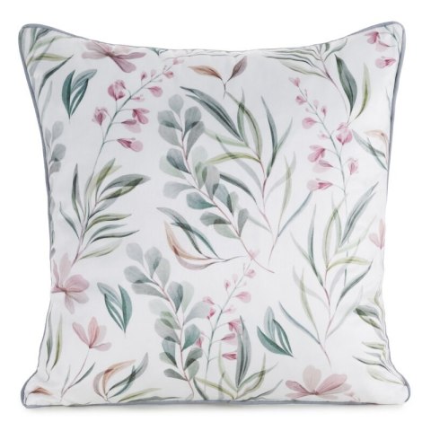 Poszewka dekoracyjna 45x45 Velvet 149 biała zielona kwiaty welurowa Eurofirany Poszewka dekoracyjna 45x45 Velvet 149 biała zielona kwiaty welurowa Eurofirany