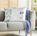 Poszewka dekoracyjna 45x45 Velvet 149 biała zielona kwiaty welurowa Eurofirany Poszewka dekoracyjna 45x45 Velvet 149 biała zielona kwiaty welurowa Eurofirany