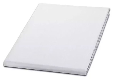 Prześcieradło bawełniane 200x240 Noris białe jednobarwne Prześcieradło bawełniane 200x240 Noris białe jednobarwne