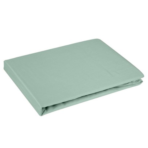 Prześcieradło satynowe z gumką 220x200 Nova miętowe na wysoki materac 30 cm Eurofirany Prześcieradło satynowe z gumką 220x200 Nova miętowe na wysoki materac 30 cm Eurofirany