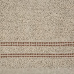 Ręcznik Ally 30x50 beżowy frotte 500 g/m2 Eurofirany