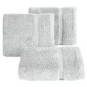 Ręcznik Vilia 70x140 srebrny frotte 530g/m2 Eurofirany Ręcznik Vilia 70x140 srebrny frotte 530g/m2 Eurofirany
