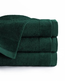Ręcznik Vito 100x150 zielony ciemny frotte bawełniany 550 g/m2