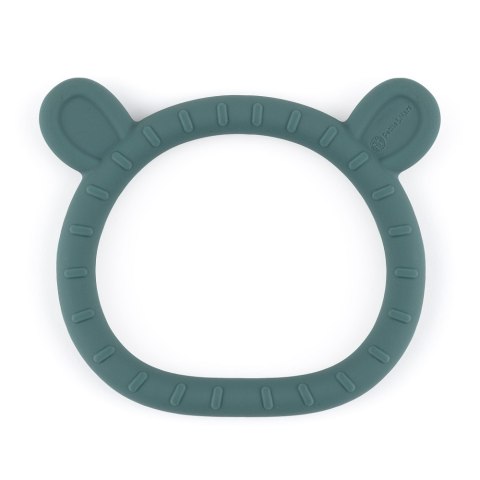 Silikonowy gryzak Teddy Misty Green 0m+ PETITE&MARS Silikonowy gryzak Teddy Misty Green 0m+ PETITE&MARS