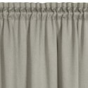 Zasłona 130x300 Carlo beżowa zaciemniająca strukturalna typu blackout gotowa na taśmie Eurofirany Zasłona 130x300 Carlo beżowa zaciemniająca strukturalna typu blackout gotowa na taśmie Eurofirany