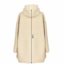 Bluza wełniana merynos Hoodie szara z kapturem i dużą kieszenią Uniwersalna Bluza wełniana merynos Hoodie szara z kapturem i dużą kieszenią Uniwersalna