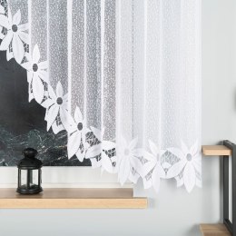 JADWIGA Firanka żakardowa gotowa, szerokość 300 x wysokość 160cm, kolor L01 biały lustro 019318/FBL/L01/300160/1