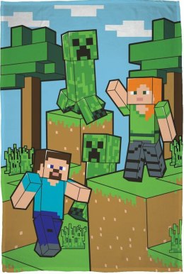 Koc kocyk polarowy 100x150 Minecraft pled dziecięcy Kids 12 Halantex