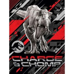Koc kocyk polarowy 130x170 Dinozaur Jurassic World pled dziecięcy Kids 12 Halantex