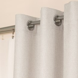 MOLLY Zasłona gotowa na przelotkach, szerokość 140cm x wysokość 250cm, kolor 016 ciepły beżowy 651350/ZGP/016/140250/1