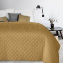 Narzuta dekoracyjna 170x210 Alara 3 musztardowa wzór geometryczny w romby Narzuta dekoracyjna 170x210 Alara 3 musztardowa wzór geometryczny w romby