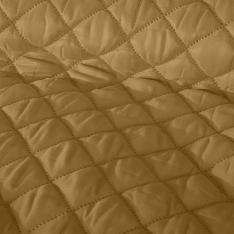 Narzuta dekoracyjna 170x210 Alara 3 musztardowa wzór geometryczny w romby Narzuta dekoracyjna 170x210 Alara 3 musztardowa wzór geometryczny w romby