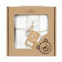 Pielucha muślinowa Muslin 3 szt 70x80 biała bawełniana komplet Pielucha muślinowa Muslin 3 szt 70x80 biała bawełniana komplet