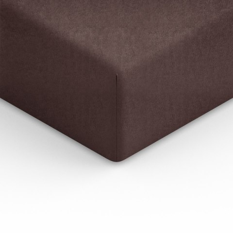 Prześcieradło frotte z gumką 220x200 brązowe 42 F24 Prześcieradło frotte z gumką 220x200 brązowe 42 F24