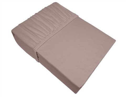 Prześcieradło jersey 180x200 cafe z gumką Bielbaw Prześcieradło jersey 180x200 cafe z gumką Bielbaw