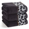 Ręcznik Eva 22 70x140 czarny frotte bawełniany 500 g/m2 Eva Minge Eurofirany Ręcznik Eva 22 70x140 czarny frotte bawełniany 500 g/m2 Eva Minge Eurofirany