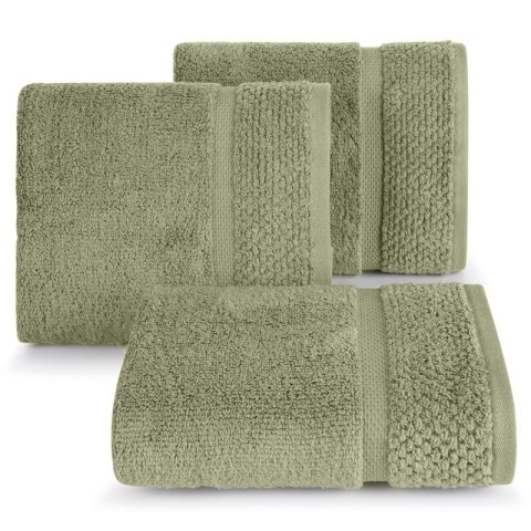 Ręcznik Vilia 70x140 zielony frotte 530g/m2 Eurofirany Ręcznik Vilia 70x140 zielony frotte 530g/m2 Eurofirany