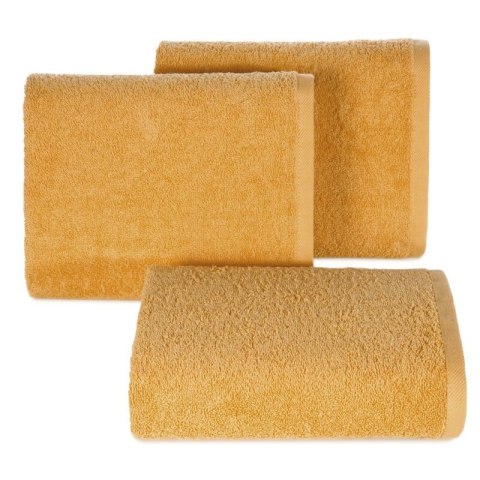 Rękawica kąpielowa frotte bawełniana 500 g/m² - musztardowa - Mono Rękawica kąpielowa frotte bawełniana 500 g/m² - musztardowa - Mono