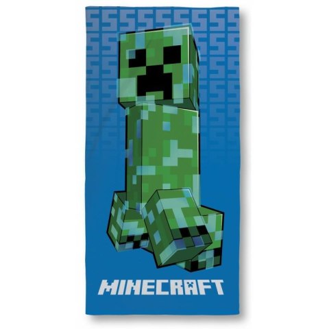 Ręcznik plażowy 70x140 Minecraft dla gracza bawełniany frotte Halantex Ręcznik plażowy 70x140 Minecraft dla gracza bawełniany frotte Halantex