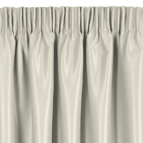 Zasłona 140x270 Selina kremowa zaciemniająca z błyszczącą nicią gotowa na taśmie Eurofirany Zasłona 140x270 Selina kremowa zaciemniająca z błyszczącą nicią gotowa na taśmie Eurofirany