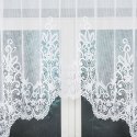 BERENIKA Firanka żakardowa gotowa, szerokość 300 x wysokość 120cm, kolor 001 biały 004304/FBL/001/300120/1 BERENIKA Firanka żakardowa gotowa, szerokość 300 x wysokość 120cm, kolor 001 biały 004304/FBL/001/300120/1
