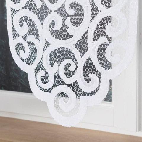 DANUTA Panel żakardowy gotowy, szerokość 160 x wysokość 160cm, kolor 001 biały 019386/PBL/001/160160/1 DANUTA Panel żakardowy gotowy, szerokość 160 x wysokość 160cm, kolor 001 biały 019386/PBL/001/160160/1