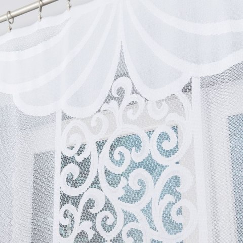 DANUTA Panel żakardowy gotowy, szerokość 160 x wysokość 160cm, kolor 001 biały 019386/PBL/001/160160/1 DANUTA Panel żakardowy gotowy, szerokość 160 x wysokość 160cm, kolor 001 biały 019386/PBL/001/160160/1