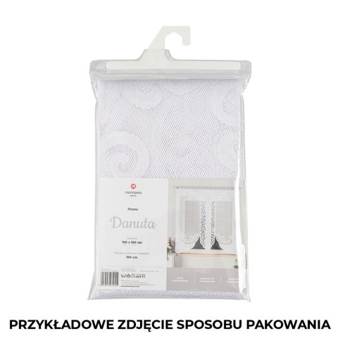 DANUTA Panel żakardowy gotowy, szerokość 160 x wysokość 160cm, kolor 001 biały 019386/PBL/001/160160/1 DANUTA Panel żakardowy gotowy, szerokość 160 x wysokość 160cm, kolor 001 biały 019386/PBL/001/160160/1
