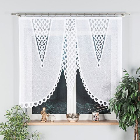 ERYKA Panel żakardowy gotowy, szerokość 160 x wysokość 140cm, kolor 001 biały 019371/PBL/001/160140/1 ERYKA Panel żakardowy gotowy, szerokość 160 x wysokość 140cm, kolor 001 biały 019371/PBL/001/160140/1