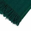 Koc wełniany merynos Buckle 140x200 zielony z frędzlami Koc wełniany merynos Buckle 140x200 zielony z frędzlami