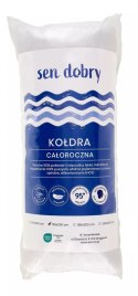 Kołdra antyalergiczna 200x220 Sen dobry całoroczna biała 1300 g Kołdra antyalergiczna 200x220 Sen dobry całoroczna biała 1300 g