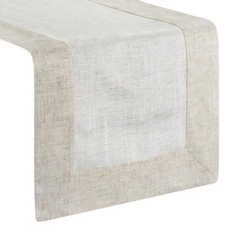 Obrus bieżnik 40x180 Natu 10 naturalny beżowa lamówka Eurofirany Obrus bieżnik 40x180 Natu 10 naturalny beżowa lamówka Eurofirany