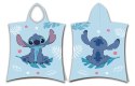 Poncho dla dzieci 50x115 Lilo and Stitch niebieskie ręcznik z kapturem dziecięcy Jf24 Poncho dla dzieci 50x115 Lilo and Stitch niebieskie ręcznik z kapturem dziecięcy Jf24