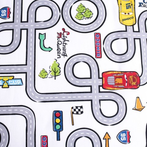 Pościel bawełniana 100x135 Cars Auta Road poszewka 40x60 Kids25 Pościel bawełniana 100x135 Cars Auta Road poszewka 40x60 Kids25
