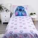 Pościel bawełniana 140x200 Lilo and Stitch Cute wrzosowa poszewka 70x90 JF 02 Pościel bawełniana 140x200 Lilo and Stitch Cute wrzosowa poszewka 70x90 JF 02