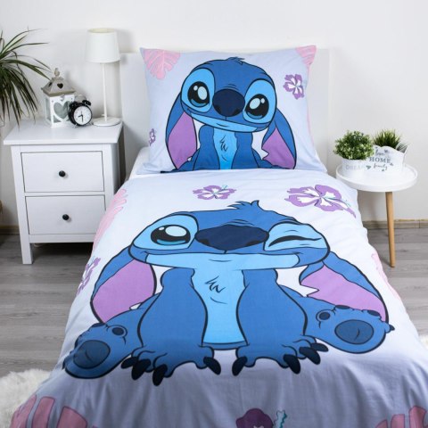 Pościel bawełniana 140x200 Lilo and Stitch Cute wrzosowa poszewka 70x90 JF 02 Pościel bawełniana 140x200 Lilo and Stitch Cute wrzosowa poszewka 70x90 JF 02