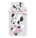 Pościel bawełniana 140x200 Myszka Mini 1575 Minnie Mouse poszewka 70x90 JF 02 Pościel bawełniana 140x200 Myszka Mini 1575 Minnie Mouse poszewka 70x90 JF 02