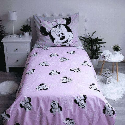 Pościel bawełniana 140x200 Myszka Mini 1575 Minnie Mouse poszewka 70x90 JF 02 Pościel bawełniana 140x200 Myszka Mini 1575 Minnie Mouse poszewka 70x90 JF 02