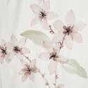 Pościel satynowa 160x200 Bianca biała miętowa pudrowa kwiaty Premium 25 Pościel satynowa 160x200 Bianca biała miętowa pudrowa kwiaty Premium 25