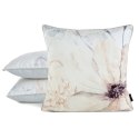 Poszewka dekoracyjna 45x45 Velvet 128 beżowa kremowa ze wzorem kwiatowym welurowa Eurofirany Poszewka dekoracyjna 45x45 Velvet 128 beżowa kremowa ze wzorem kwiatowym welurowa Eurofirany