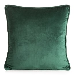 Poszewka dekoracyjna 45x45 Velvet 147b zielona ciemna welurowa Eurofirany