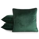 Poszewka dekoracyjna 45x45 Velvet 147b zielona ciemna welurowa Eurofirany Poszewka dekoracyjna 45x45 Velvet 147b zielona ciemna welurowa Eurofirany