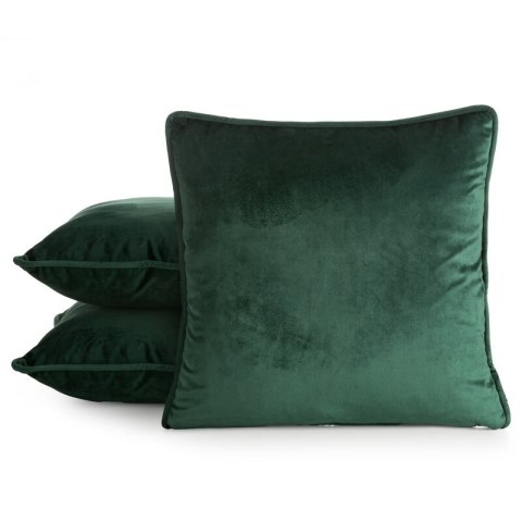 Poszewka dekoracyjna 45x45 Velvet 147b zielona ciemna welurowa Eurofirany Poszewka dekoracyjna 45x45 Velvet 147b zielona ciemna welurowa Eurofirany