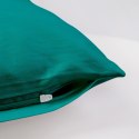 Poszewka satynowa 50x60 turkusowa ciemna 042 jednobarwna Darymex Poszewka satynowa 50x60 turkusowa ciemna 042 jednobarwna Darymex