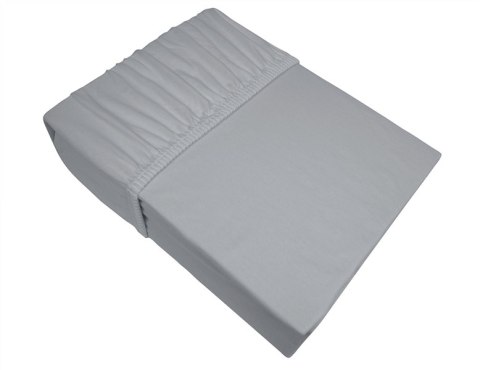Prześcieradło jersey 100x200 popielate z gumką Bielbaw Prześcieradło jersey 100x200 popielate z gumką Bielbaw