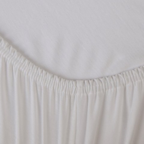 Prześcieradło jersey 3 z gumką 220x200 kremowe na wysoki materac 30 cm 140 g/m2 Eurofirany Prześcieradło jersey 3 z gumką 220x200 kremowe na wysoki materac 30 cm 140 g/m2 Eurofirany