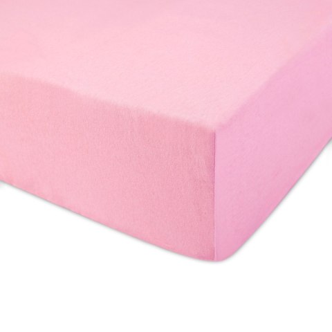 Prześcieradło jersey z gumką 80x160 005 różowe jasne Darymex Prześcieradło jersey z gumką 80x160 005 różowe jasne Darymex