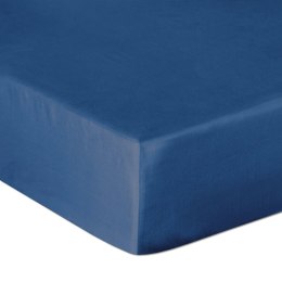Prześcieradło satynowe z gumką 160x200 chabrowe 011 Darymex